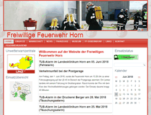 Tablet Screenshot of ff-horn.at
